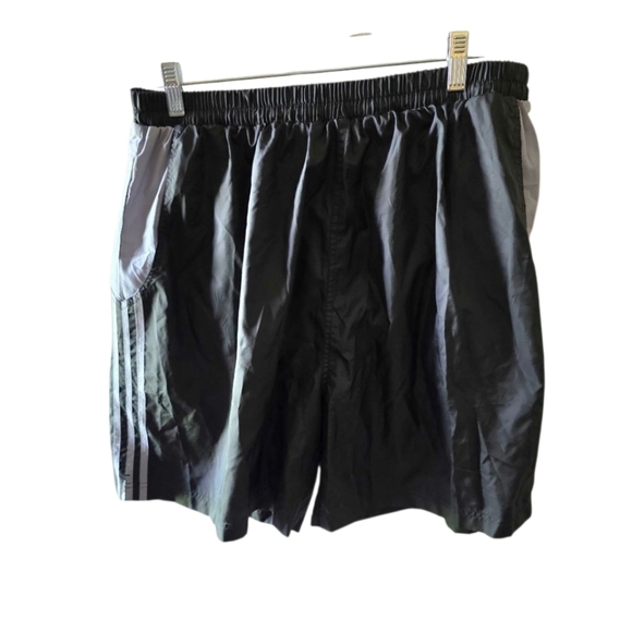 Adidas Black And Gray Swim Shorts Swim Trunks New Old Stock Size XXL Vintage - Picture 2 of 3